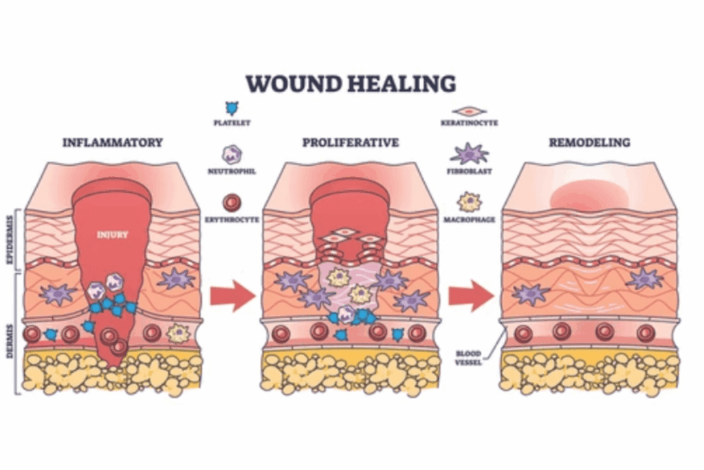 Las tres fases de la inflamación tras una lesión